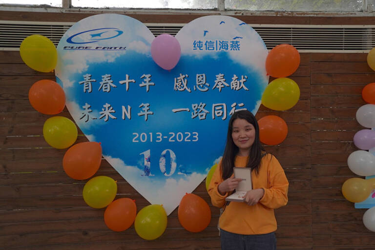 Agnes. A Woman with a decade of hard work and passion for the service!